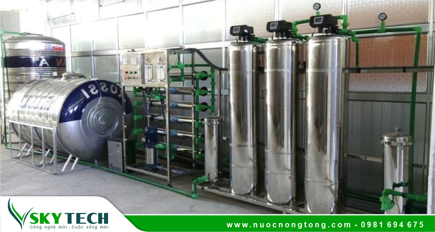 Dây chuyền lọc nước tinh khiết: Giải pháp hiệu quả cho doanh nghiệp