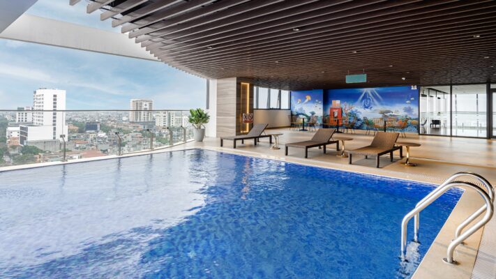 Giải pháp lọc nước, xử lý nước cho Bể bơi khách sạn