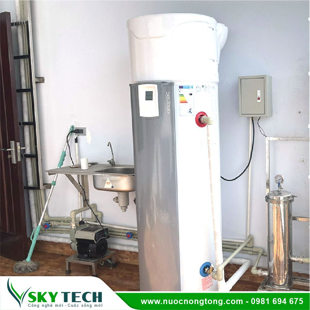 Atlantic 005 Máy bơm nhiệt Heat Pump Atlantic Explorer 270L Nhập khẩu Pháp