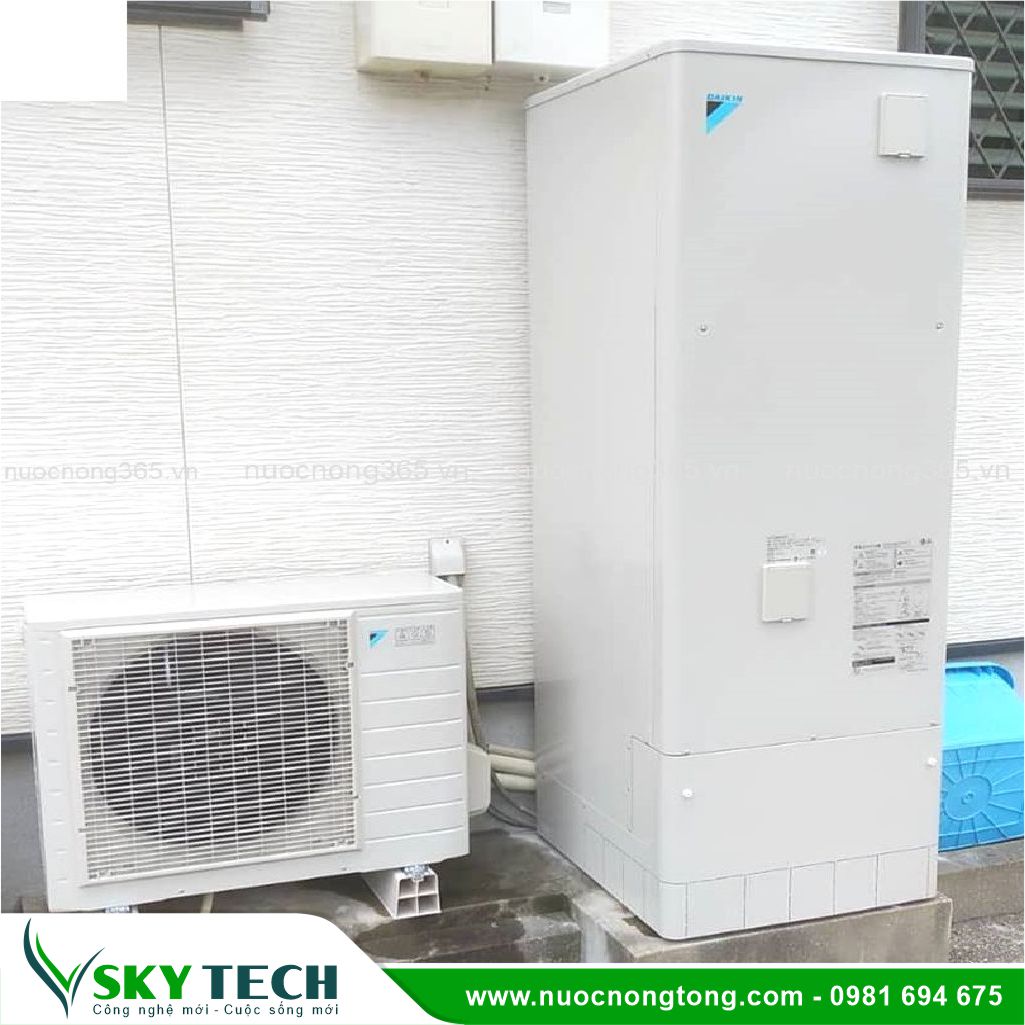 Daikin 0002 Máy nước nóng trung tâm Daikin EQ37XFTV điều khiển Mobile