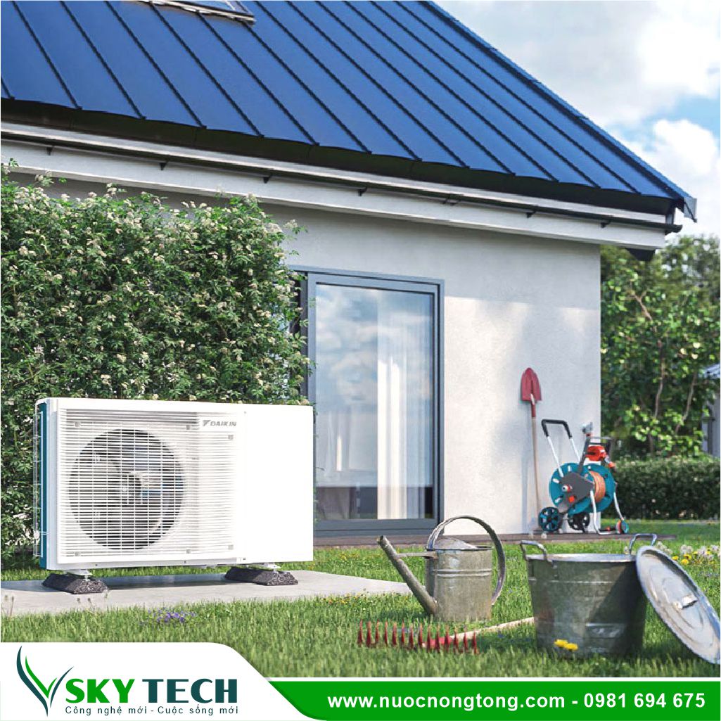 Daikin 0012 Máy nước nóng trung tâm Daikin EQ37XFHV 370L diệt khuẩn