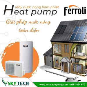 Máy nước nóng Heatpump Ferroli FH100-SV 200lit