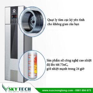 Máy bơm nhiệt nước nóng trung tâm Heat Pump New Energy FDV 1.5/Y160 160L