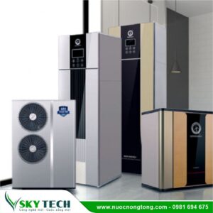 Máy bơm nhiệt nước nóng Heatpump New Energy ECO 115/L200 200 lít vàng