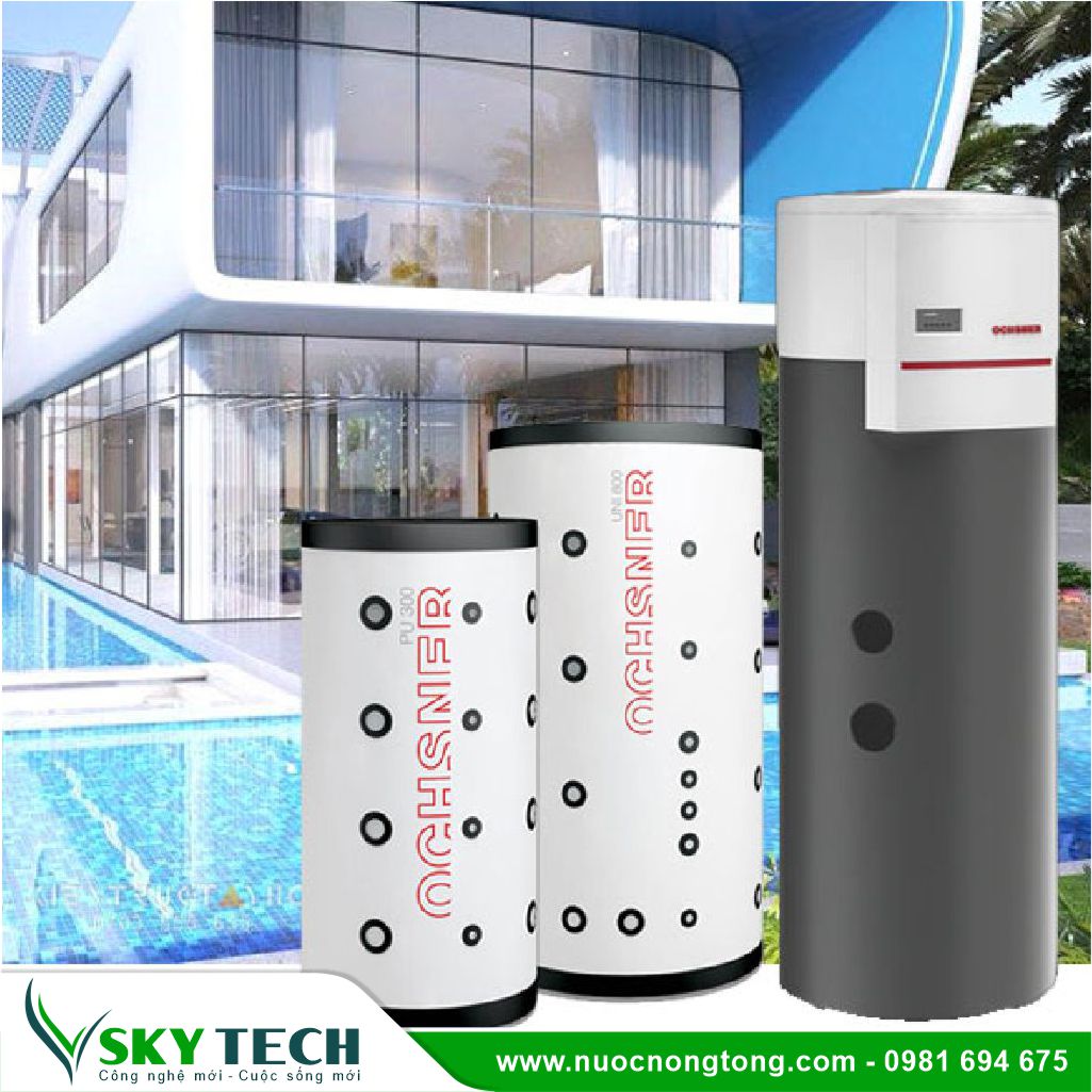 Ochsner 02 Máy Bơm nhiệt Heat Pump Ochsner Europa Mini 500L