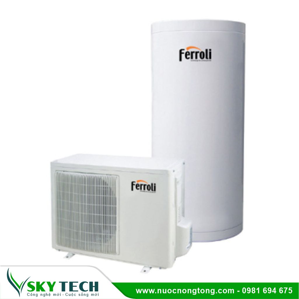 San pham Ferroli 06-1 Bình chứa nước nóng Ferroli Heatpump FRSX 200L