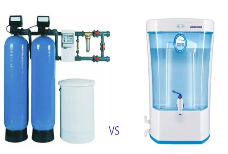 Sự khác biệt giữa máy làm mềm nước và máy lọc nước