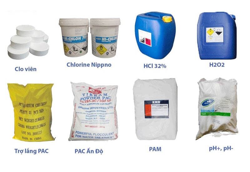 SKY Tech cung cấp những loại hóa chất xử lý nước nào?