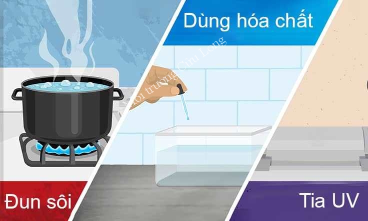 Các phương pháp khử trùng nước cấp: An toàn và hiệu quả