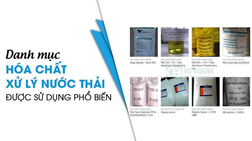 Top 4 hóa chất được sử dụng phổ biến trong xử lý nước cấp