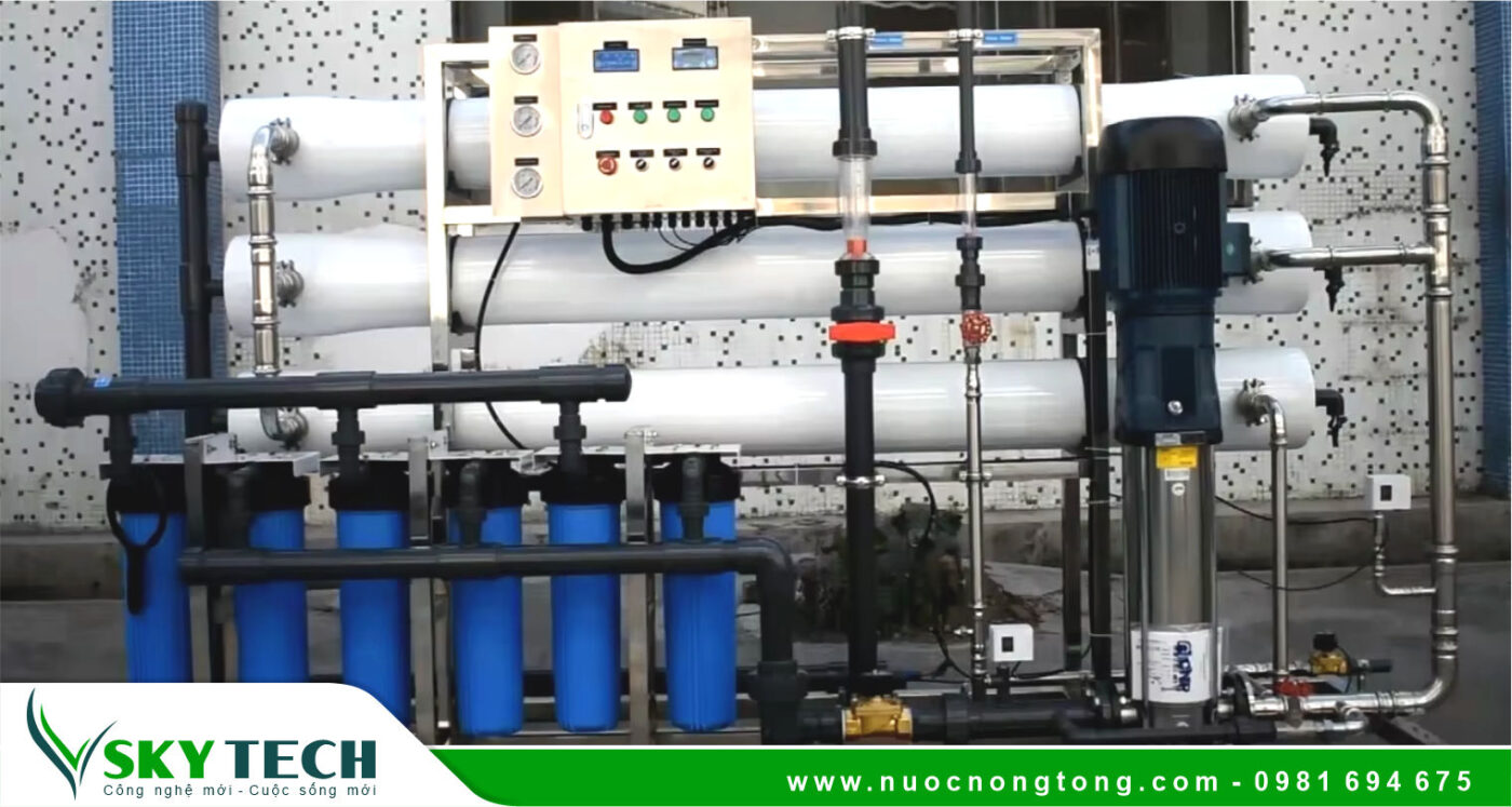 Tại sao nên sử dụng Hệ thống lọc nước Công nghiệp?