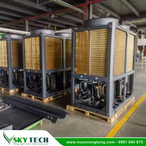 Máy bơm nhiệt thương mại cho Khách sạn, Resort, Bệnh viện, Nhà máy