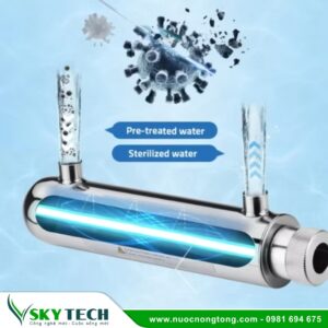 Thiết bị khử trùng nước trong Hệ thống lọc nước công nghiệp