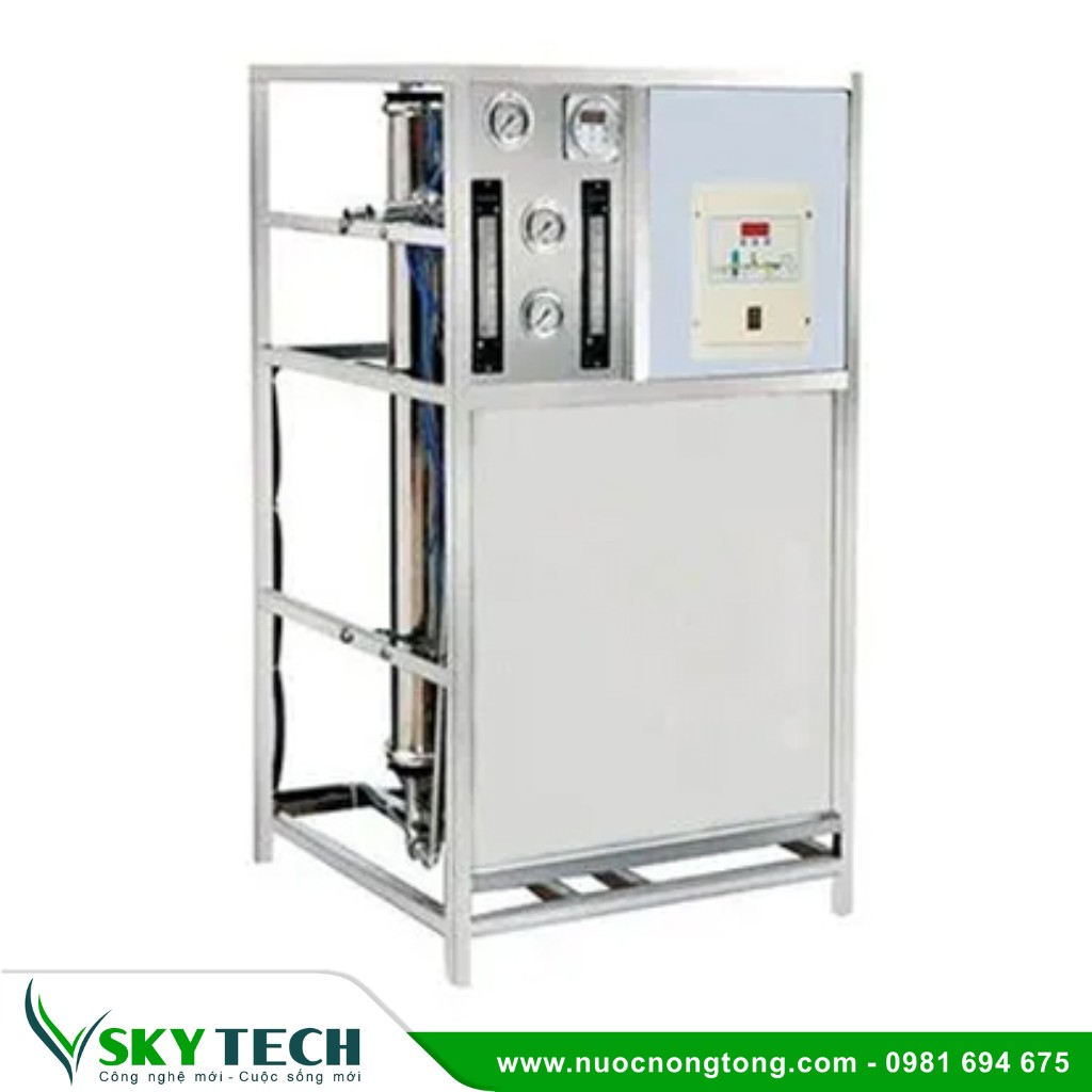 Loc nuoc cong nghiep SKY Tech 0008 (1) Hệ thống lọc nước RO công nghiệp 400l/h