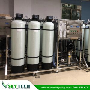 Hệ thống lọc nước đóng bình – Ion kiềm công nghiệp 1000l/h