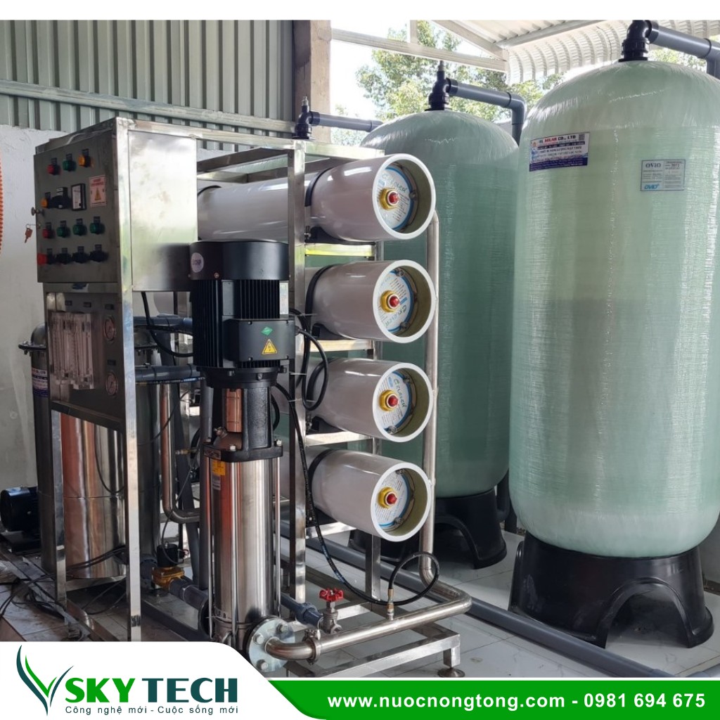Loc nuoc cong nghiep SKY Tech 0023 (3) Hệ thống lọc nước RO Bệnh viện, Trung tâm Y tế