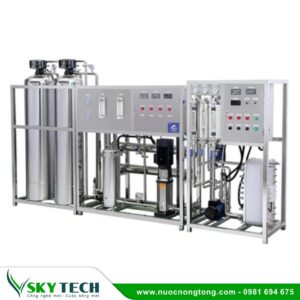 Hệ thống lọc nước EDI 1000L/H cho sản xuất công nghiệp