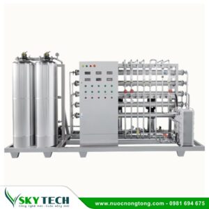 Hệ thống lọc nước EDI 2000L/h cho các ngành sản xuất