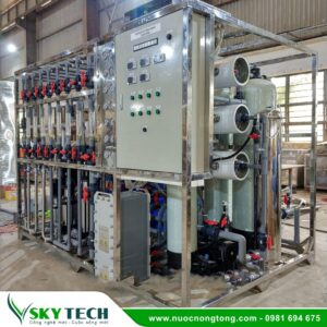 Hệ thống lọc nước EDI 6000L/h công nghiệp lớn