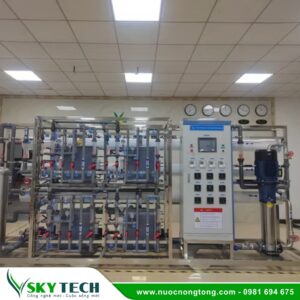 Hệ thống lọc nước EDI 20m3/h khử khoáng