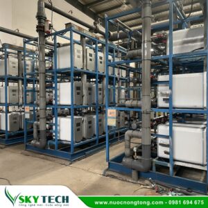 Hệ thống lọc nước EDI 20m3/h khử khoáng