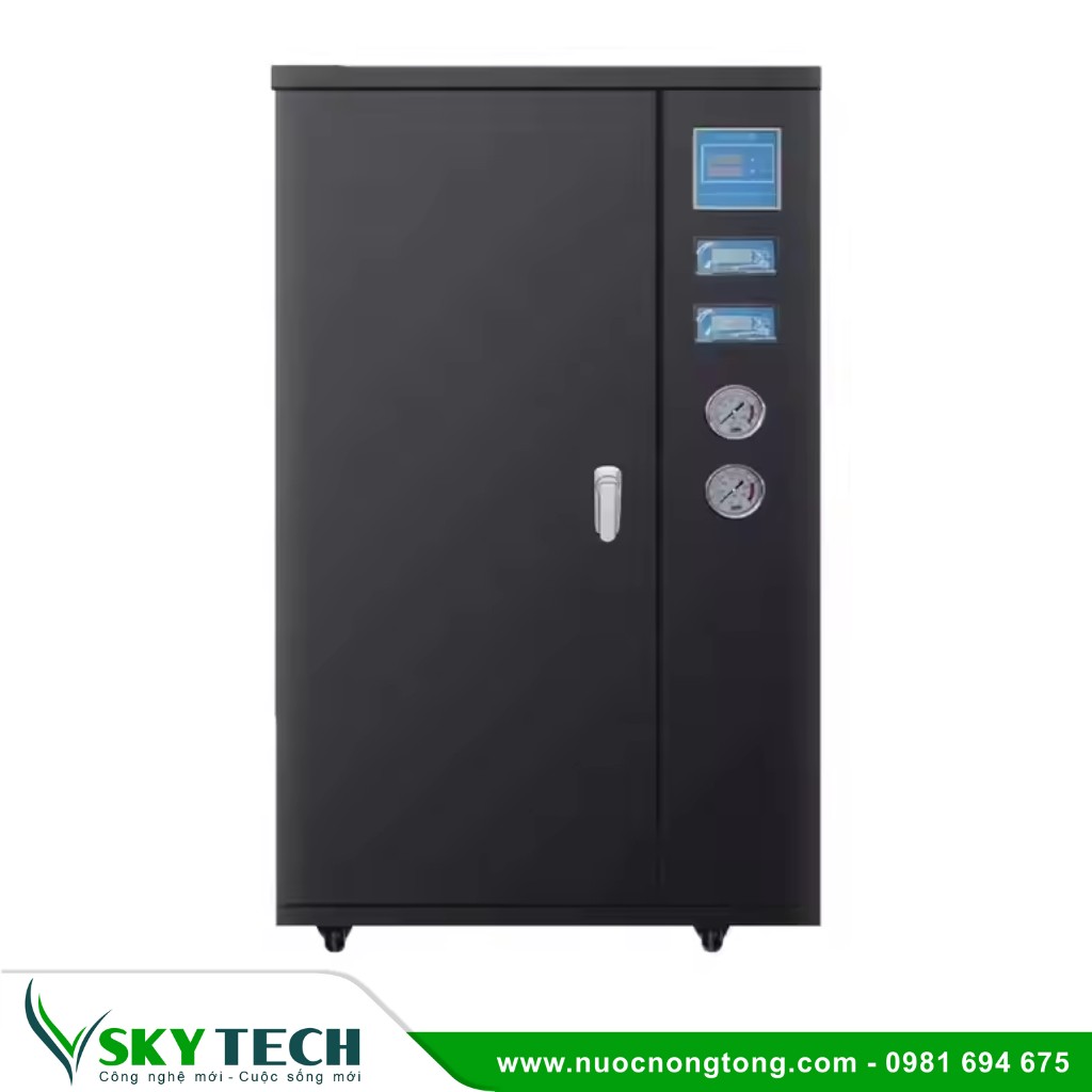 Loc nuoc cong nghiep SKY Tech 0032 (1) Hệ thống lọc nước EDI 100L/h khử khoáng công suất nhỏ
