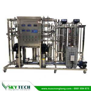 Hệ thống lọc nước EDI 1000L/H cho sản xuất công nghiệp