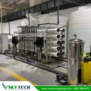 Hệ thống RO công nghiệp cho nhà máy xử lý nước sạch