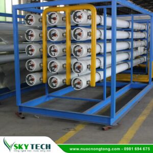 Hệ thống RO Nhà máy xử lý nước sạch: Công suất lọc 50m3/ngày
