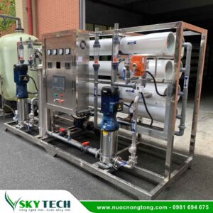 Hệ thống lọc nước RO: Cấp nước sạch khu công nghiệp (5000L)
