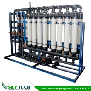 Hệ thống lọc nước siêu lọc UF 50m3/h: Ứng dụng công nghiệp