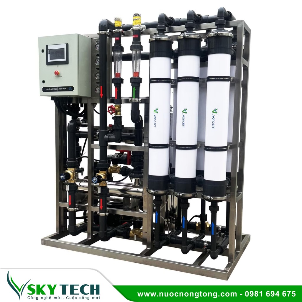 Hệ thống siêu lọc UF (PTUF-4): Xử lý nước hiệu quả