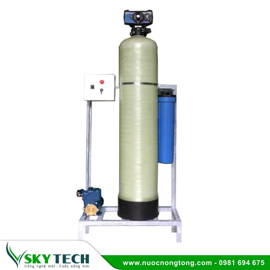 Loc nuoc sinh hoat SKY Tech 0002 (1) Bộ lọc thô 1 cấp cho gia đình tiêu chuẩn
