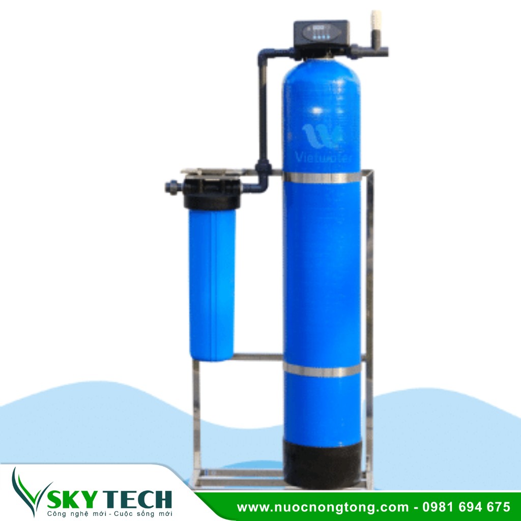 Loc nuoc sinh hoat SKY Tech 0002 (2) Bộ lọc thô 1 cấp cho gia đình tiêu chuẩn