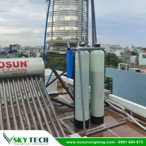 Bộ lọc tổng Composite 2 cột: Giải pháp hiệu quả cho nước uống an toàn