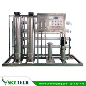 Hệ thống xử lý nước thẩm thấu ngược sơ cấp nước ngầm