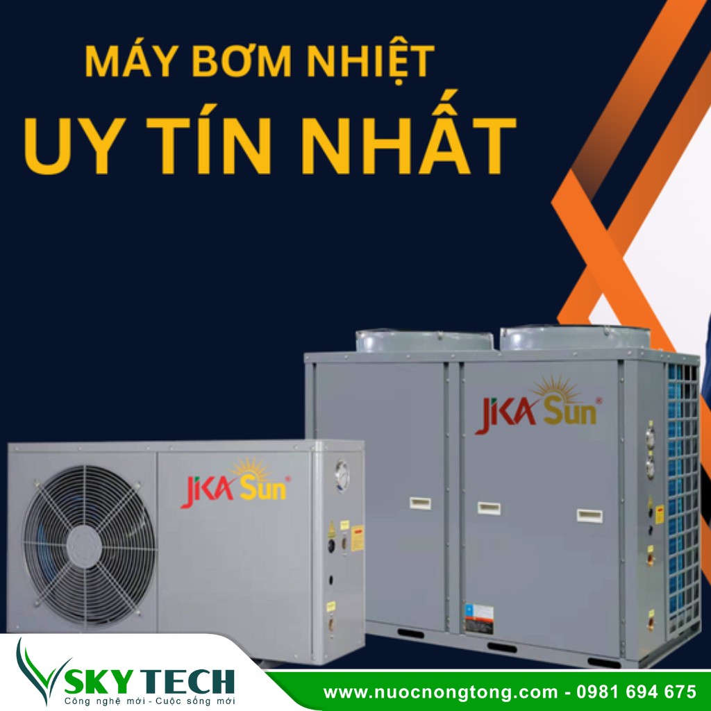 May bom nhiet Jikasun 01 (1) Máy nước nóng Bơm nhiệt Jikasun Model 180JK