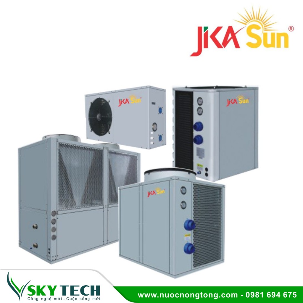 May bom nhiet Jikasun 02 (2) Máy nước nóng Bơm nhiệt Jikasun Model 90JK