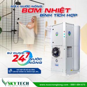 Bơm nhiệt bình tích hợp Megasun MGS-1HP-H-40 đến MGS-3HP-H-500