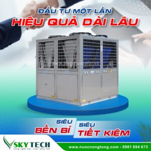 Máy bơm nhiệt Heat pump R1234YF Megasun – Không ODP và GWP<1