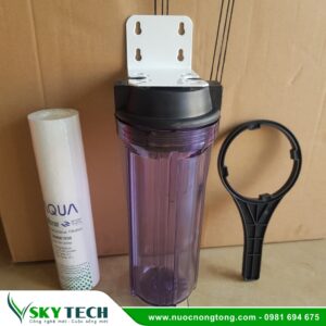 Cốc lọc 10 inch (nhựa trong) dùng cho máy công suất nhỏ