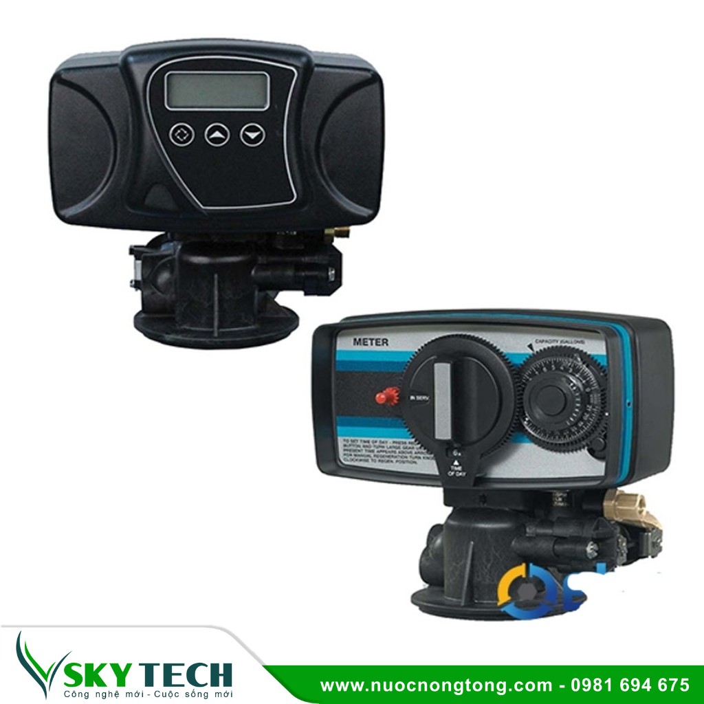 Phu kien loc nuoc SKY Tech 0018 (2) Autovalve Fleck – Chính hãng, Nhập khẩu Mỹ