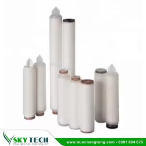 Lõi lọc giấy xếp 0.2micro 20 inch 226/Fin, Silicone O-rings