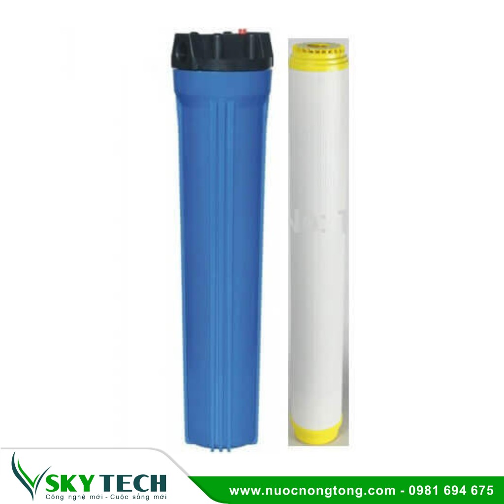 Phu kien loc nuoc SKY Tech 0030 (4) Lõi lọc PVC cation 20 inch Việt Nam: Làm mềm nước hiệu quả