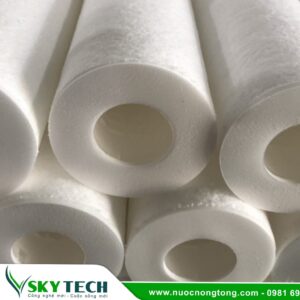 Lõi lọc thô PP 20 inch 5 micron: Lõi bông ép mịn