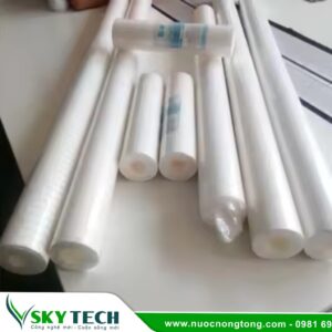 Lõi lọc PP 1.0 micron – 40 inch DOE (Lọc cặn 99,98%)