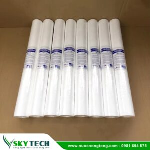 Lõi lọc bông nén 20 inch 5mc: Loại bỏ tạp chất hoàn hảo
