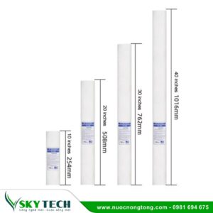 Lõi lọc sợi PP 20 inch (lõi bông ép): Loại bỏ tạp chất hiệu quả