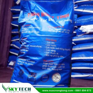 Than hoạt tính Trà Bắc TB2, lodine: 1000 – 1100 mg/g