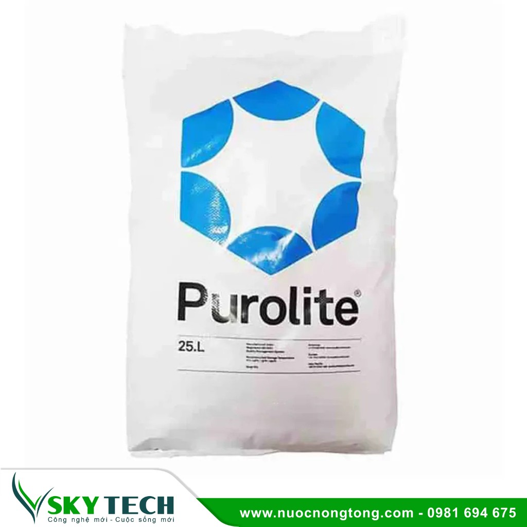 Hạt Anion Purolite A400: Xử lý nước cứng loại bỏ ion